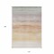 Homeroots 10' X 14' Coral Striped Washable Indoor Outdoor Area Rug 608150 - alternate 3