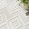 Homeroots 4' Ivory And White Geometric Indoor Outdoor Area Rug 556269 - alternate 2