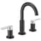 Delta Nicoli Two Handle Widespread Bathroom Faucet, 7.5 in 35749LF-CS - alternate 1