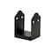 Simpson Strong-Tie Post Base Outdoor Accents 7.25in H X 6in W 12 Ga. Galvanized Steel Black APB66R - alternate 3