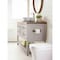 Amerock Mulholland Matte Black Traditional Pivoting Double Post Toilet Paper Holder BH36021MB - alternate 2