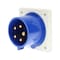 Walther-Werke Pin and Sleeve Inlet, 20A, 230/3Ã¸Y 120/208, 3 Phase, 3 Pole, NEMA Not Rated 615509 - alternate 1