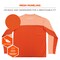 Ergodyne Cooling Long Sleeve T-Shirt, Main body: 92% polyester, 8% spandex, Mesh: 100% polyester, Orange 6689 - alternate 3