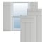 Ekena Millwork True Fit PVC Three Board Joined Board-n-Batten Shutters, Hailstorm Gray, 16 1/8W x 28H, PR TFP101BBF16X028ST - alternate 1