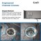 Wrightmaster 30 in. Drop-In Single Bowl 20 Gauge Black Stainless Steel Kitchen Sink with Drain and Hook ZOR-02D301908 - alternate 3