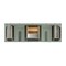 James Martin Vanities Breckenridge 72" Dbl Vanity, Smokey Celadon, w/3 CM Siberian Silestone Top w/FreePower WirelessCharge 330-V72-SC-FSFR - alternate 3