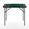 Flash Furniture Silas 34.5 in Square 4-Player Black Folding Card Game Table, Green Playing Surface and Cup Holders DAD-MJZ-88-BKGR-GG - alternate 3
