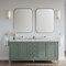 James Martin Vanities Chicago 72 in. Double Vanity, Smokey Celadon, w/ 3 CM Eternal Jasmine Pearl Silestone Top 503-V72-SC-3EJP - alternate 2