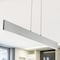 Jonathan Y Draper 40" Dimmable Adjustable Integrated LED Metal Linear Pendant, Brushed Aluminum JYL7019B - alternate 3
