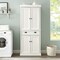 Crosley Seaside Kitchen Storage Pantry CF3103-WH - alternate 6