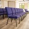 Flash Furniture 18.5"W Church Chair in Purple Fabric w/ Book Rack, 4PK 4-XU-CH-60096-PU-BAS-GG - alternate 2