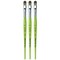 Da Vinci FIT Synthetics Student Brush, Synthetic, Acrylic & Tempera, Filbert, Series 375, Size 10, 3PK VA-375_10 - alternate 1