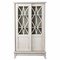 Homeroots 28in White Standard Accent Cabinet With Eight Shelves 401697 - alternate 1