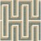 Advantage Henley Teal Geometric Grasscloth Wallpaper 4125-26723 - alternate 1