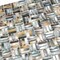 Apollo Tile Beige Brown 11.4 in x 11.4 in Shell Polished Floor and Wall Mosaic Tile 18.05 sqft/case, 20PK APLJWS8802A - alternate 3