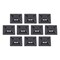 Ergodyne Adhesive Mounts, Black, 7/8" L, PK10 3701PK - alternate 1