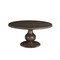 Homeroots 60" Brown Solid Wood Pedestal Base Round Top Dining Table 565240 - alternate 5