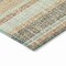Homeroots 3' X 5' Gray And Silver Striped Washable Indoor Outdoor Area Rug 632215 - alternate 3