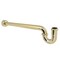 Kingston Brass 1-1/2 in. P-Trap with Box Flange, 24 in. Length, 18 Gauge, Polished Brass CC9122 - alternate 1