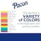 Pacon Bright Multi-Purpose Paper, 5 Assorted Colors, 24 lb., 8-1/2in. x 11in., 500PK P102201 - alternate 3