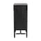 Baxton Studio Brantley Spindle Chest with Four Drawers, Black 272-14807-ZORO - alternate 4