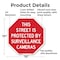 Signmission This Street Is Protected by Surveil, 10 Inch X 10 Inch, Aluminum Metal Signs OC-A-10-331 - alternate 4