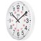 Infinity Instruments Prosaic 24-Hour ITC Business Wall Clock, White, 12 in 90/1224-1WH - alternate 3