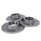 B & K STZ Industries 1-1/2 in. FIP each Black Malleable Iron Floor Flange 310UF-112 - alternate 4