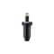 Orbit 54242 Spring Loaded Sprinkler with Twin-Spray Brass Nozzle 1/2 in Connection 15ft Half-Circle Brass 54523 - alternate 2
