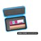 Its Academic Flexi Storage Box with Lid, Collapsible Pencil Case Design for Craft and School Supplies, Blue/Black 23133 - alternate 3