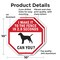 Signmission I Make It to The Fence In 2.8 Secon, 10 inch X 10 inch, Aluminum Metal Signs, 2PK OC-A-2PACK-10-61 - alternate 4
