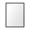 Homeroots 42" Black Bathroom Vanity Mirror 607231 - alternate 2