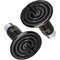 Simple Deluxe 75MM 150W Ceramic Heat Emitter Reptile Heat Lamp Bulb No Light Emitting Brooder Coop Heater, 2PK PTCRHL150X2V3-A - alternate 1