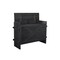 Homeroots 46" Dark Gray Solid Wood Dresser 564525 - alternate 2