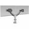 Hat Design Works HAT DUAL MONITOR ARM WITH TOP DOWN MOUNT, SILVER E2-2-124 - alternate 1
