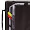 Five Star Zipper Binder, 3 Rings, 2" Capacity, 11 x 8.5, Black/Gray Accents 29052IT8 - alternate 4