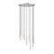 Z-Lite Forest 11 Light Chandelier, Brushed Nickel, 24 In W x 12 In H 919MP12-11R-BN-LED - alternate 2