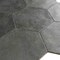 Apollo Tile Zenith 9 x 11 in. Matte Charcoal Gray Porcelain Hexagon Wall and Floor Tile 8.07 sq ft/case, 16PK APLHEX88LAVA - alternate 4