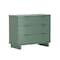 Manhattan Comfort Elara 38 in Solid Wood Dresser in Sage Green (3-Drawer) DR1782-3 - alternate 2