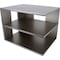 Victor Corner Shelf, Silver, Silver, 13.2" W, 9.8" H, 9.7" D S1120 - alternate 1