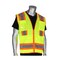 Pip ANSI Type R Class 2 Two-Tone Ten Pocket Surveyors Tech Vest 302-0700-LY/S - alternate 1