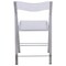 Leisuremod Menno Modern Acrylic Folding Chair, Clear, 2PK MF15CL2 - alternate 3