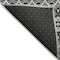 Homeroots 9' X 12' Charcoal Brown And Ivory Moroccan Washable Indoor Outdoor Area Rug 594314 - alternate 3