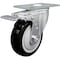 Service Caster 4 Inch SS Black Polyurethane Top Plate Caster with Total Lock Brake SCC SCC-SSTTL20S414-PPUB-BLK - alternate 1