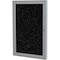 Ghent Enclosed Rubber Bulletin Board 36"x30", 1 Door PA13630TR-TN - alternate 1