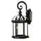 Homeroots Matte Black Eastern Lantern Wall Light 398594 - alternate 1