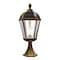 Gama Sonic Royal Bulb Solar Light, GS Solar Light Bulb, Pier Mount, Weathered Bronze 98B311 - alternate 1