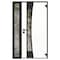 Vdomdoors Aluminum Door Cynex 6116 Black Entry Steel Metal Modern Painted W36+12xH80 Left Inswing CYNEX6116EXD-OAK-W36+12xH80-LH-I - alternate 3