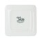 Our Table Simply White 6 Piece 5 Inch Square Porcelain Appetizer Plate Set 133010.01 - alternate 2