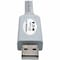 Eaton EATON USB-A To Rj45 Serial Rollover Cable M/m, Cisco Compatible, 250 Kbps, 6 Ft. U209-006-RJ45-X - alternate 2